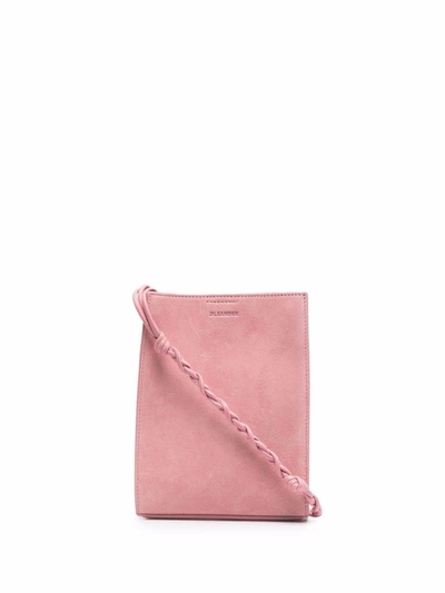 Shop Jil Sander Pink Small Tangle Bag