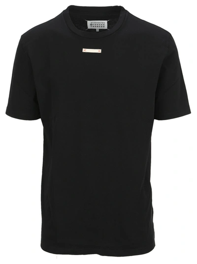 Shop Maison Margiela Patch T-shirt In Black