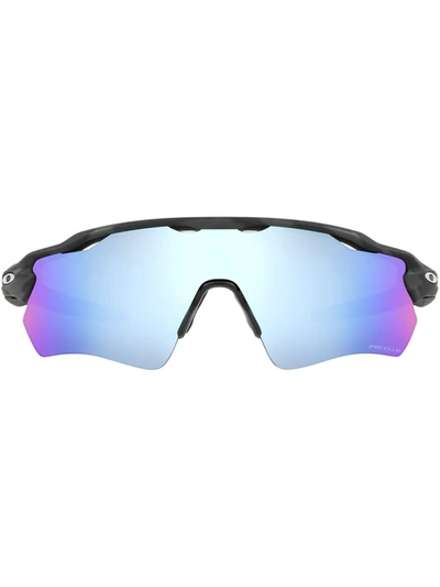 Shop Oakley Radar Ev Path Band Sunglasses In Black