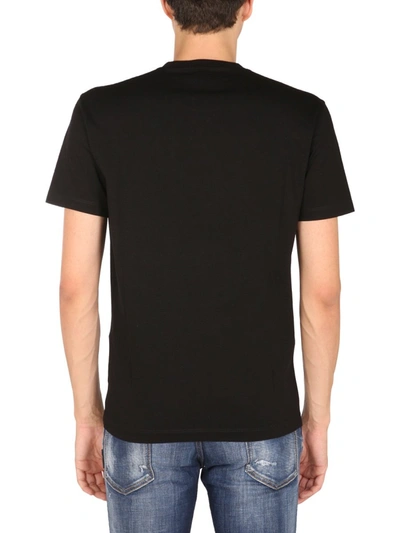 Shop Dsquared2 Crew Neck T-shirt In Black