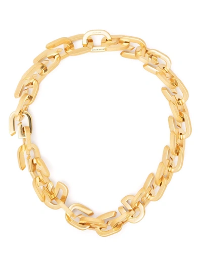 Shop Givenchy G Chain Necklace In Gelb