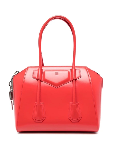 Shop Givenchy Antigona Tote Bag In Rot