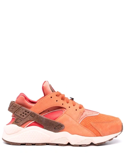 Shop Nike Air Huarake Nh Low-top Sneakers In Orange