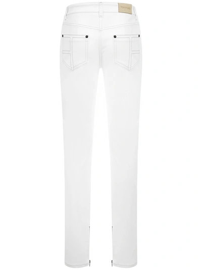 Shop Tom Ford Jeans White