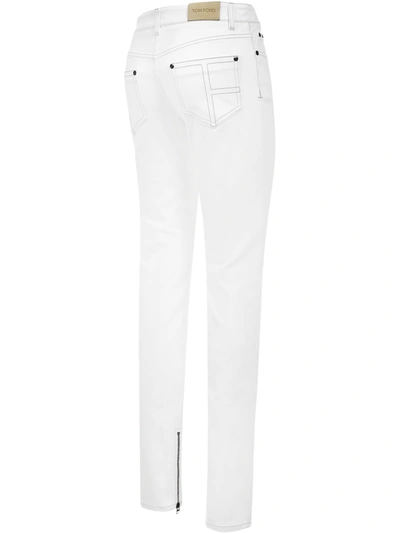 Shop Tom Ford Jeans White