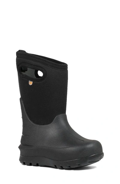 Shop Bogs Kids' Neo-classic Insulated Waterproof Boot In Black