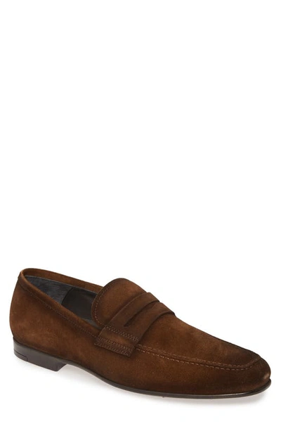 Shop To Boot New York Corbin Penny Loafer In Brown