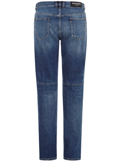 Shop Balmain Jeans Blue
