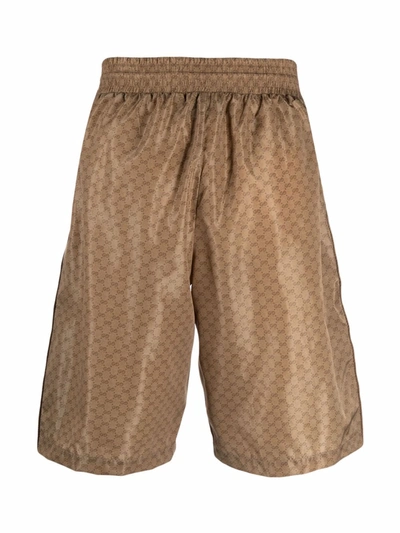 Shop Gucci Shorts Camel