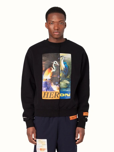 Shop Heron Preston Sweaters Black