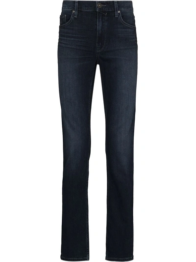 Shop Paige Lennox Slim-fit Jeans In Blau