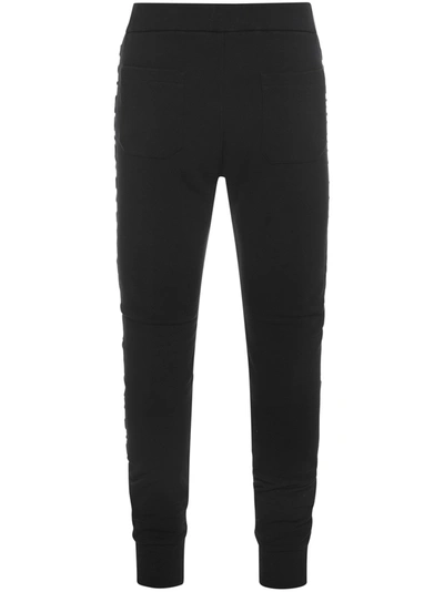 Shop Balmain Trousers Black