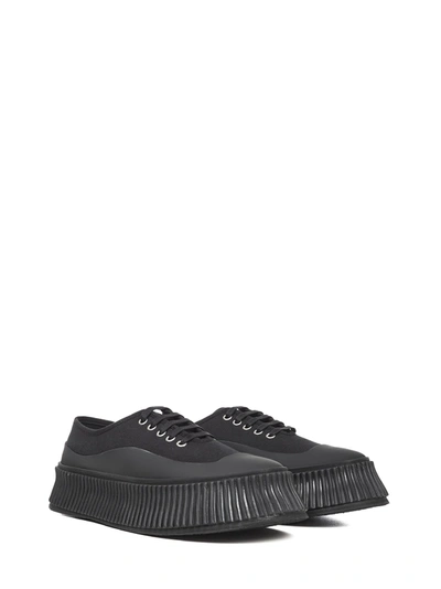 Shop Jil Sander Sneakers Black