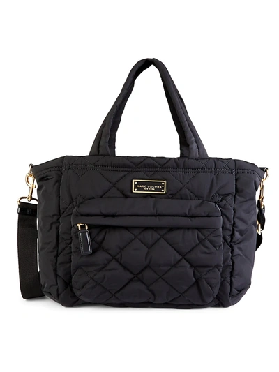 Shop Marc Jacobs Women's Quilted Baby Bag - Black