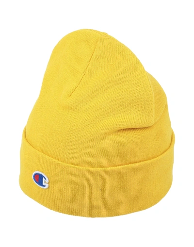 Shop Champion Woman Hat Yellow Size Onesize Polyester