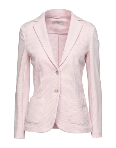 Shop Circolo 1901 Suit Jackets In Light Pink