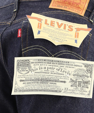 Shop Levi's "1954" Jeans In Blue