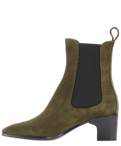 Shop Pierre Hardy "melody" Ankle Boots In Green