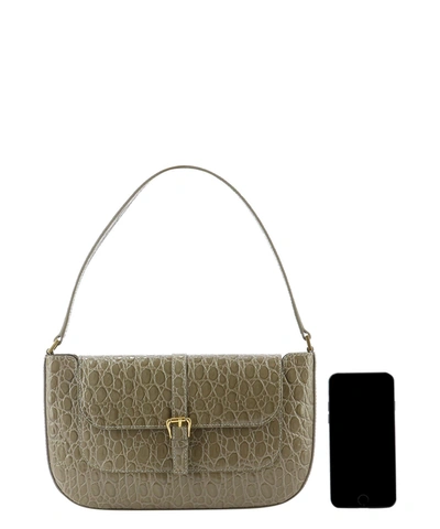 Shop By Far "miranda" Shoulder Bag In Grey