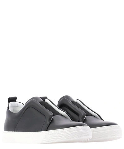 Shop Pierre Hardy "slider" Sneakers In Black  