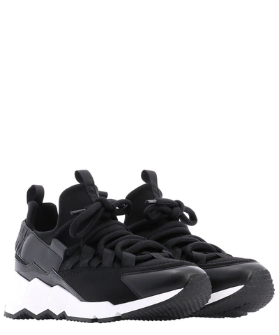 Shop Pierre Hardy "trek Comet" Sneakers In Black  