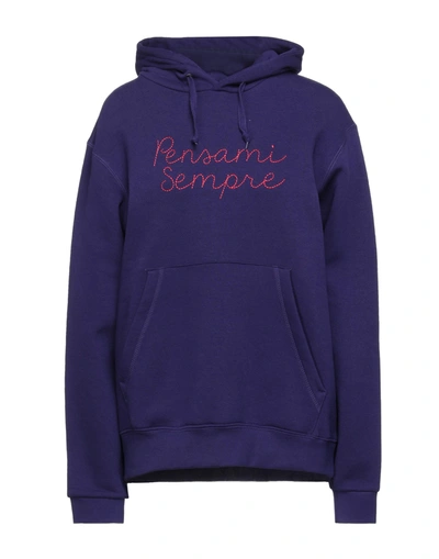 Shop Giada Benincasa Sweatshirts In Purple