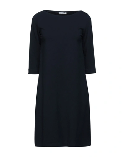 Shop Circolo 1901 Short Dresses In Dark Blue