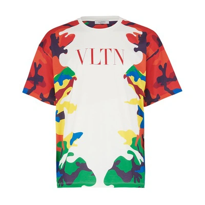 Shop Valentino Vltn T-shirt In C40