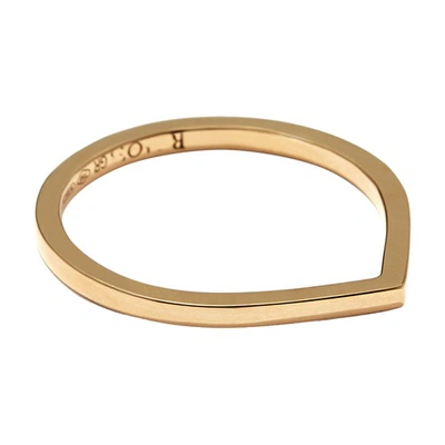 Shop Repossi Antifer Ring In Pink Gold