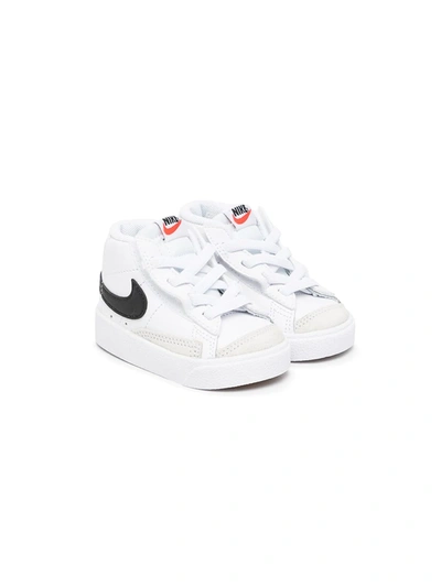 Shop Nike Blazer Mid '77 High Top Sneakers In White