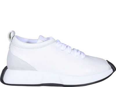 Shop Giuseppe Zanotti Ferox Sneakers In White