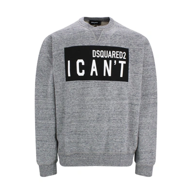 Shop Dsquared2 I Can't" Sweatshirt" In Grey