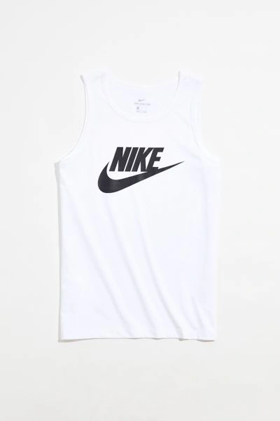 Shop Nike Sportswear Icon Tank Top In White