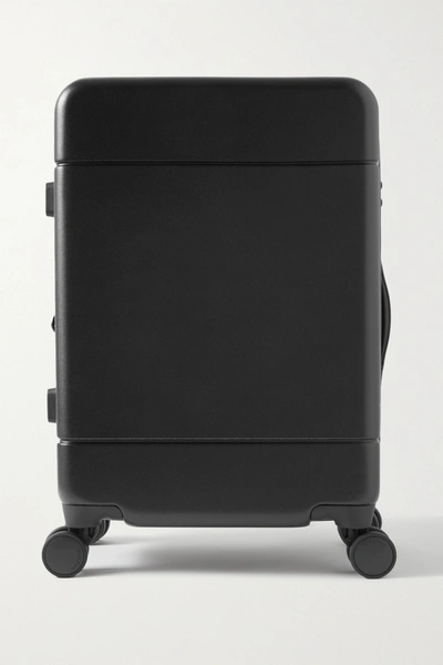 Shop Calpak Hue Carry-on Hardshell Suitcase In Black