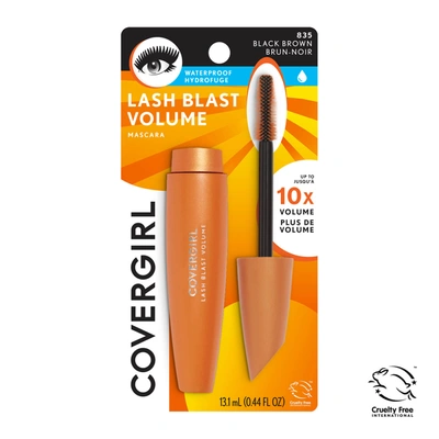 Shop Covergirl Lashblast Volume Waterproof Mascara 7 oz (various Shades) In 2 Black Brown