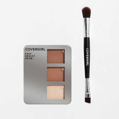 Shop Covergirl Brow Powder Kit 7 oz (various Shades) In Soft Blonde