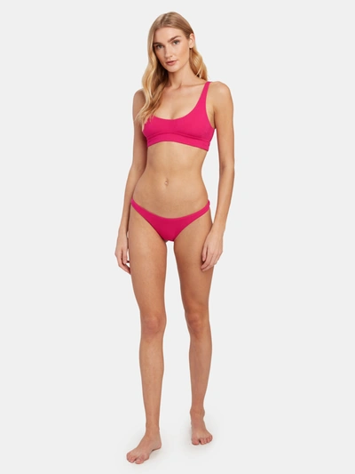 Shop Vitamin A Sienna Tank Bikini Top In Pink