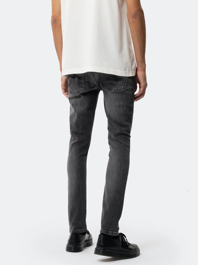 Shop Nudie Jeans Tight Terry Full Length Skinny Jeans In Fade To Grey