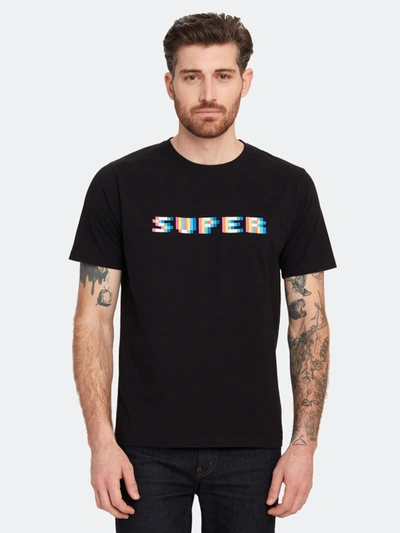 Shop Bricktown Super Crewneck T-shirt In Black