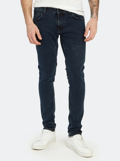 Shop Nudie Jeans Tight Terry Full Length Skinny Jeans In Black Ocean