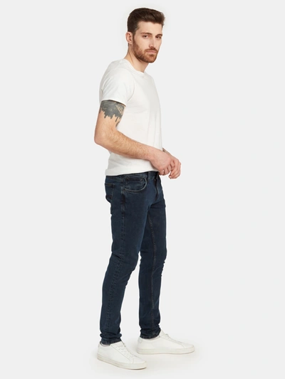 Shop Nudie Jeans Tight Terry Full Length Skinny Jeans In Black Ocean