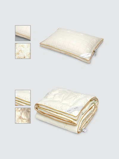 Shop Enchante Home Luxury Wool Comforter In White