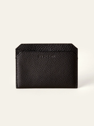 Shop Buscemi Large Front Pocket Wallet In Black