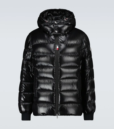 Moncler Cuvellier Black Quilted Shell Jacket | ModeSens