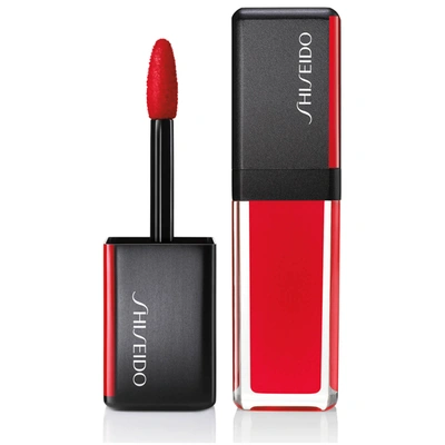 Shop Shiseido Lacquerink Lipshine (various Shades) In 1 Techno Red 304