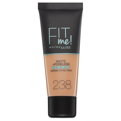 Shop Maybelline Fit Me! Matte And Poreless Foundation 30ml (various Shades) In 18 238 Rich Tan