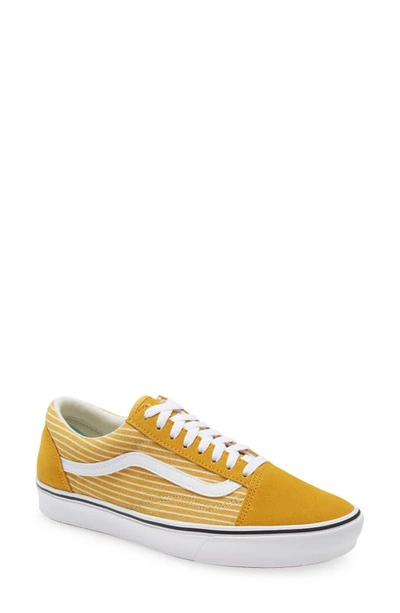 Vans Comfycush Old Skool Sneaker In Golden Glow/ True White | ModeSens