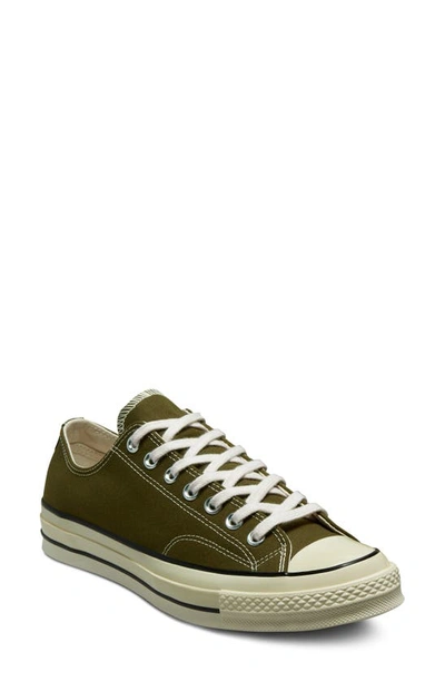 Shop Converse Chuck Taylor® All Star® 70 Low Top Sneaker In Dark Moss/ Egret/ Black