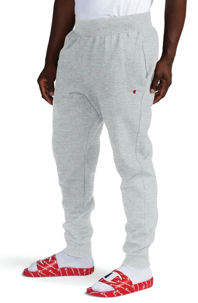 Shop Champion Reverse Weave® Joggers In Oxford Grey