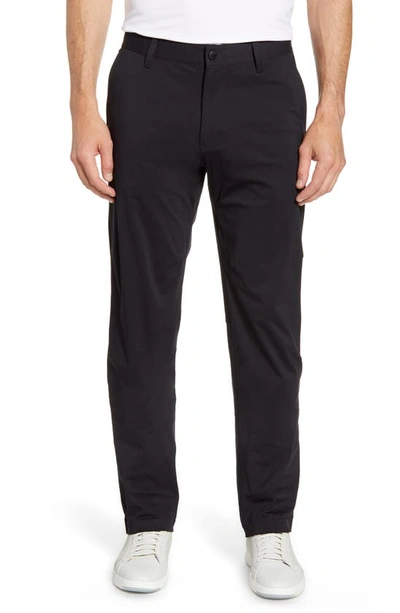 Shop Rhone Commuter Straight Fit Pants In Black